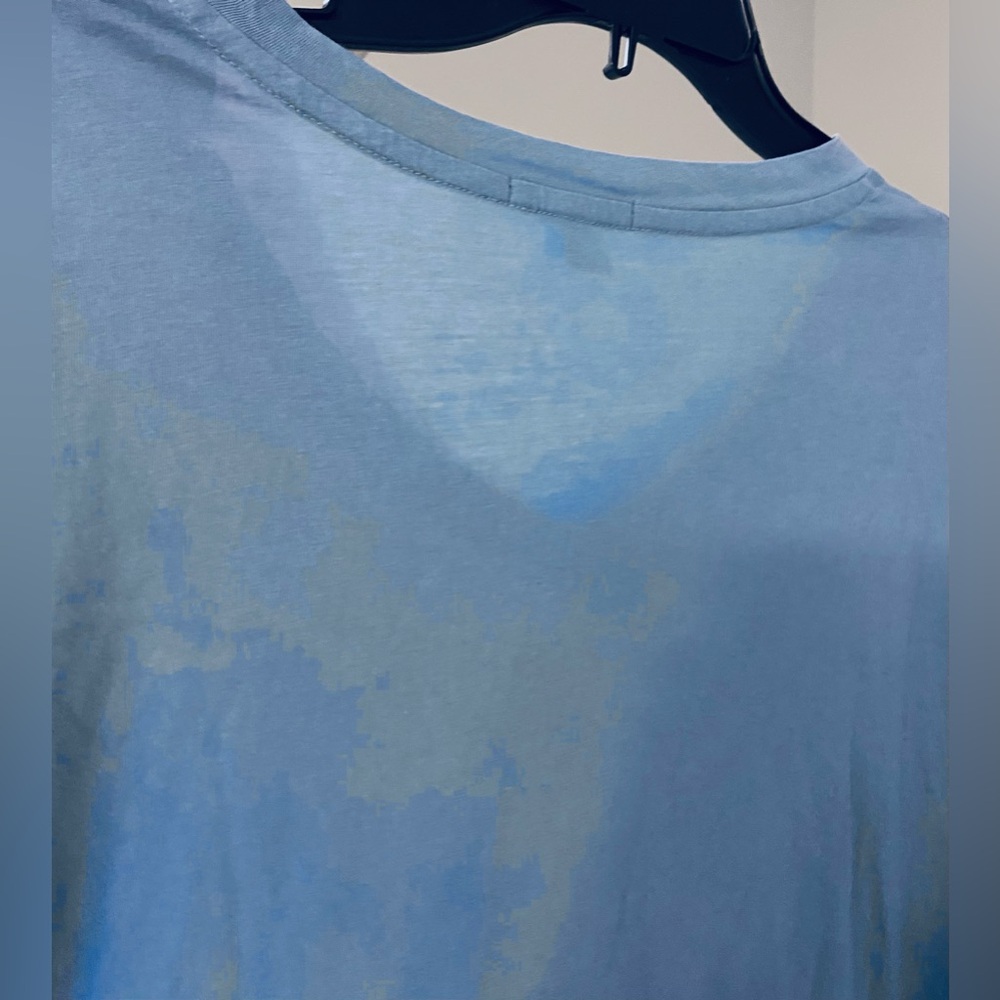James Perse Size 3 Tall Men’s Blue VNeck Tee Shirt.Short sleeve.EC 100% Cotton - Picture 8 of 14